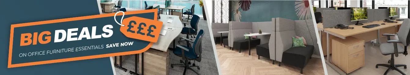 Save now on office furniture essentials.